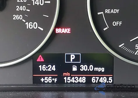 2013 BMW 328I из США, поврежденный, VIN WBA3C1G59DNR46177